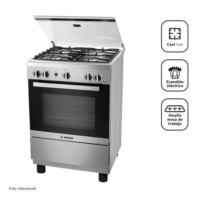 Cocina BOSCH 4 Quemadores PRO425 Inox