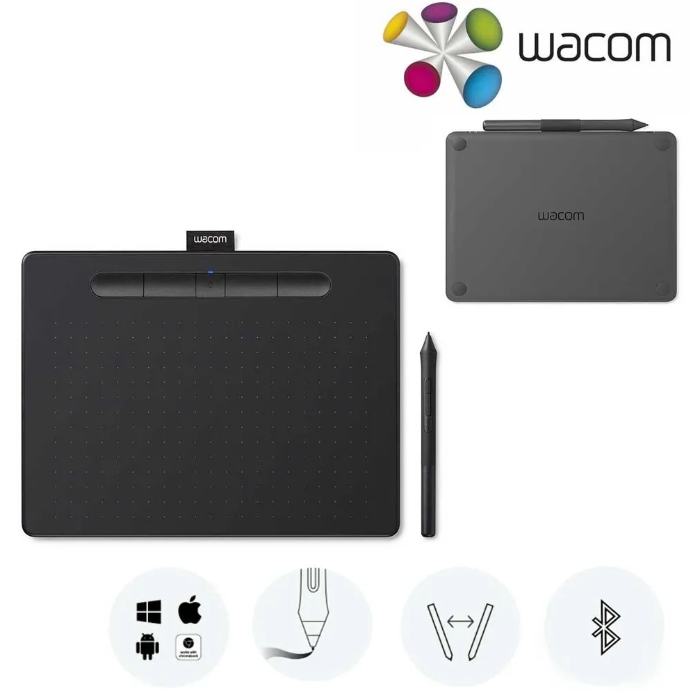 Cargue la imagen en el visor de la galería, Tableta Grafica Wacom CTL6100WLK0 Intuos Bluetooth Black
