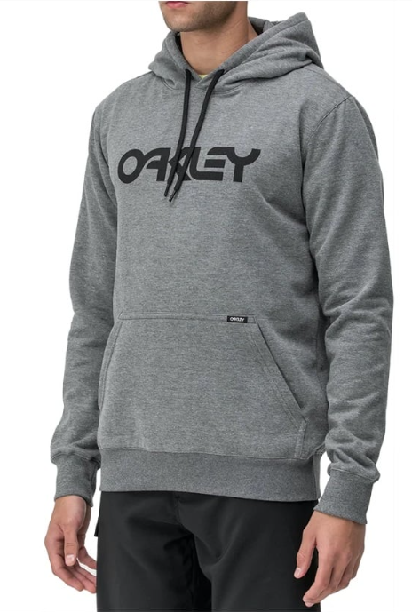Polera Manga Larga OAKLEY GRIS B1B PO HOODIE